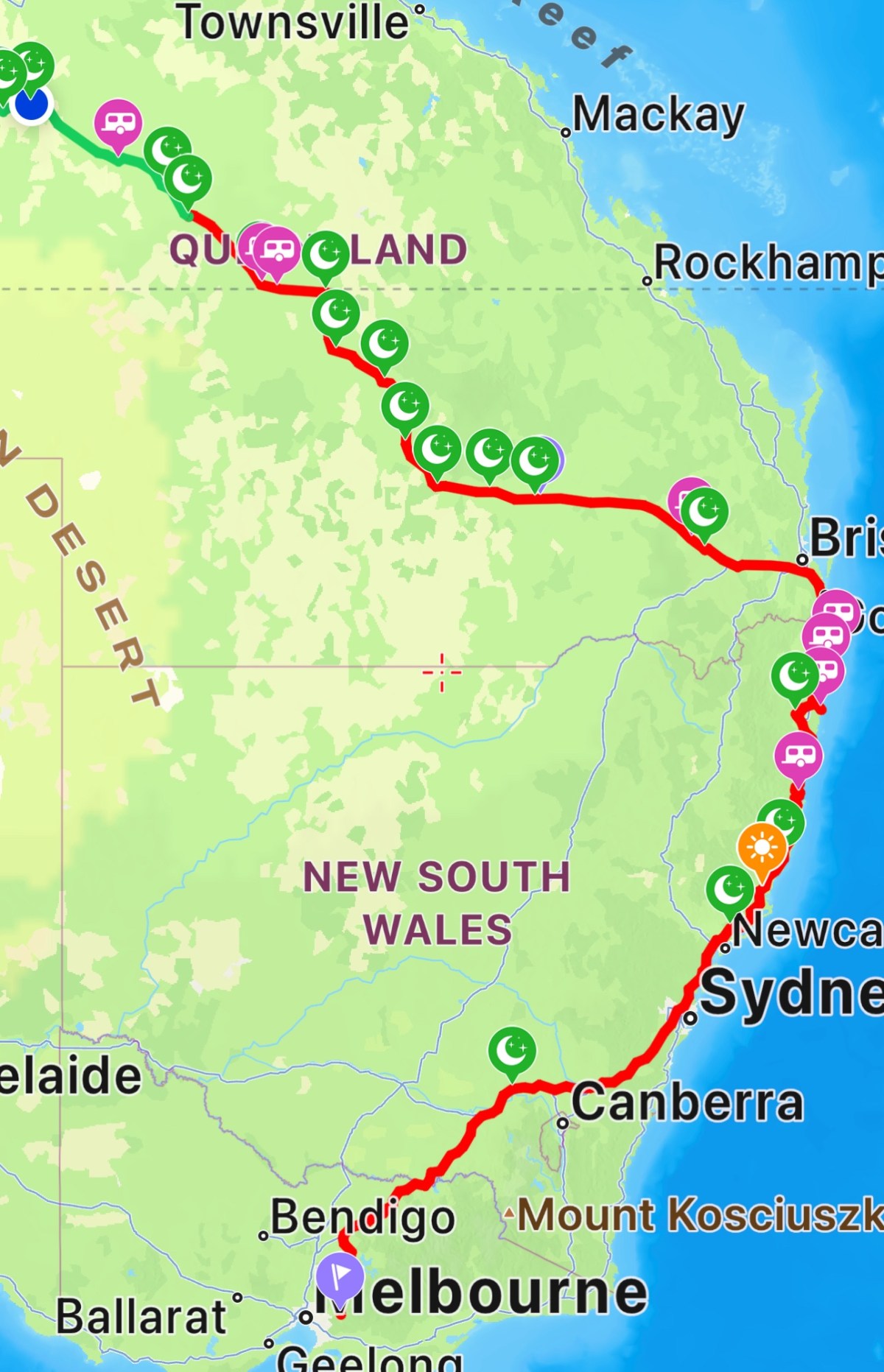 5. Great Life lapping Australia&nbsp;2024